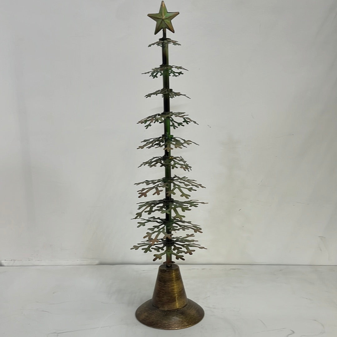 Green & gold Christmas tree