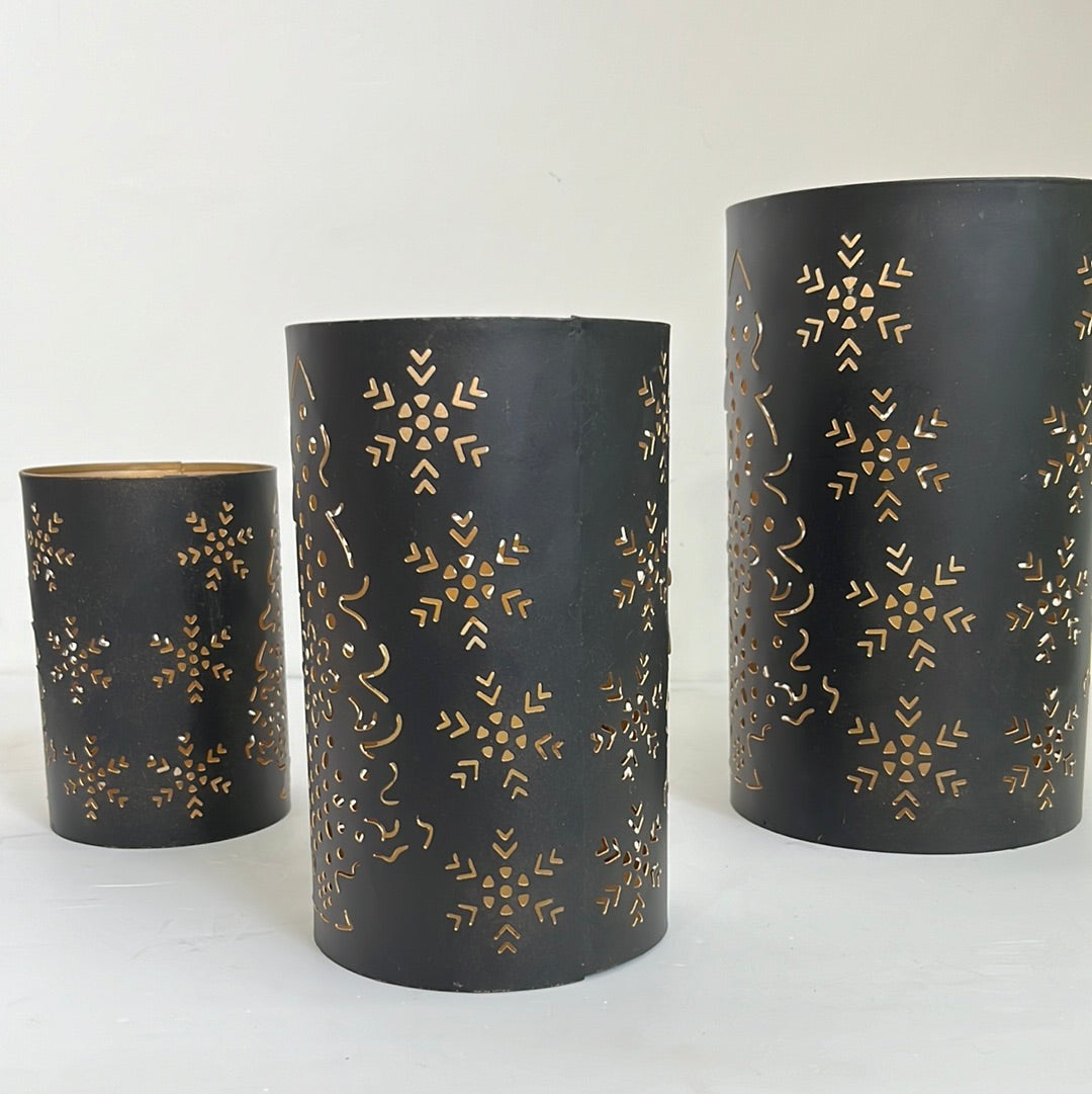 Set of 3 candle pot