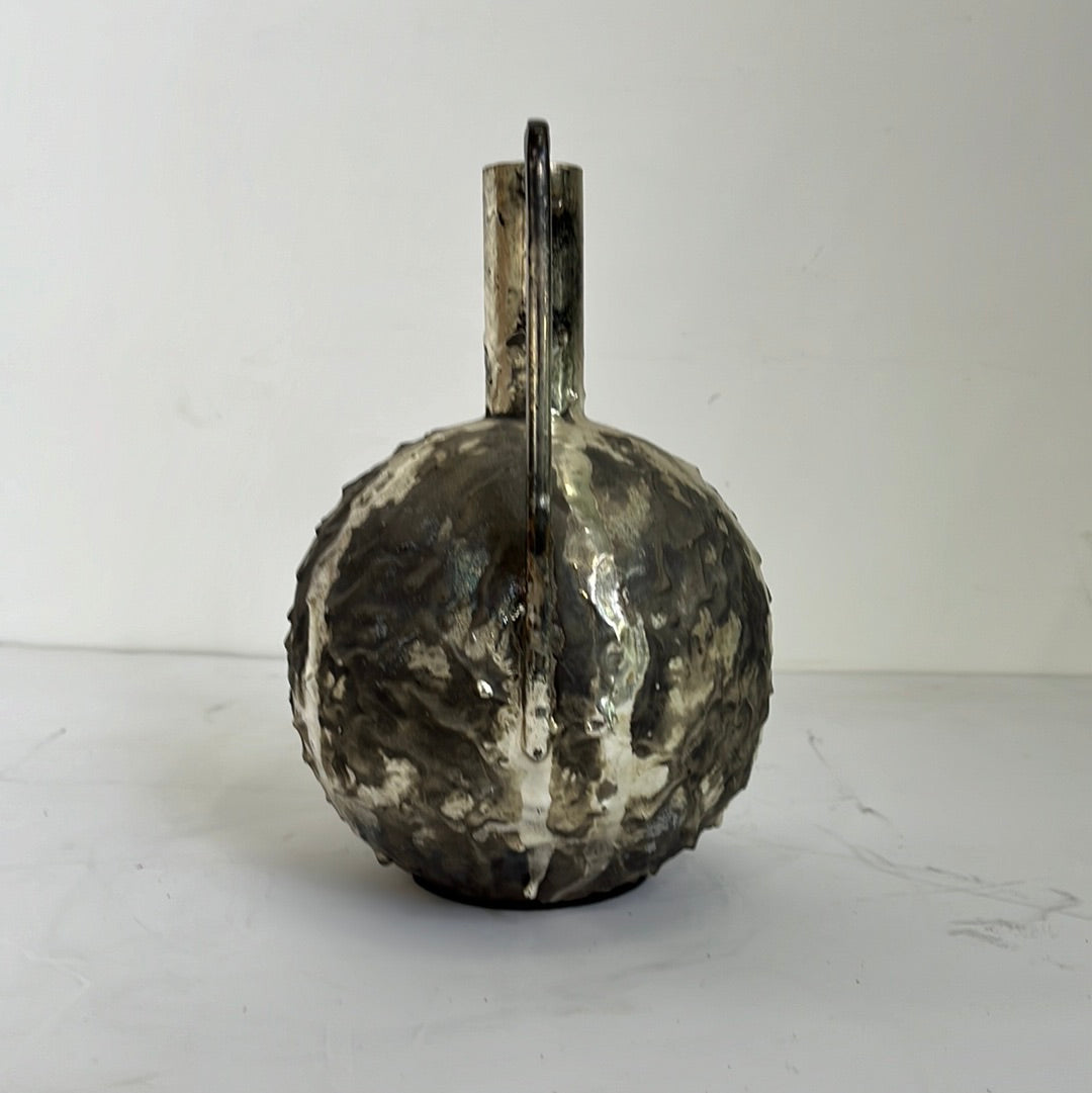 Surahi Antique Silver pot