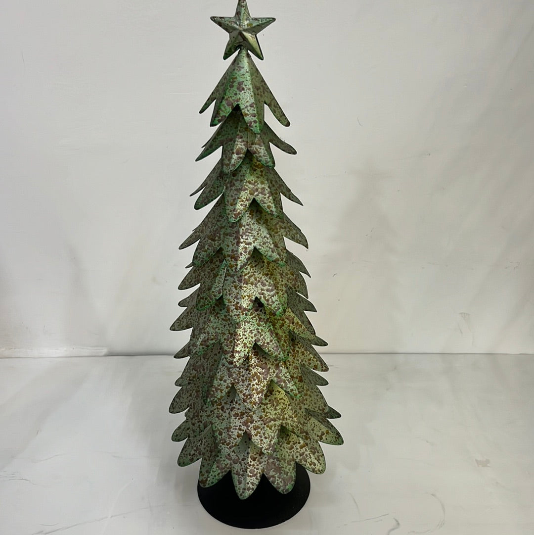 Green Gold spot Christmas tree