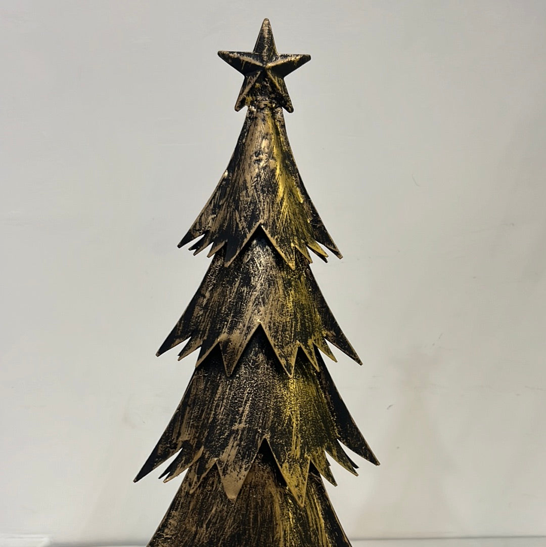 Black Gold Christmas Tree