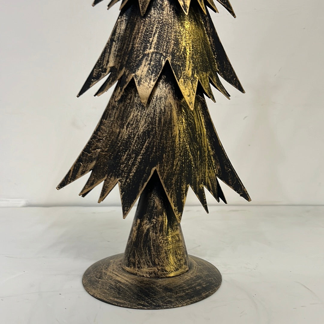 Black Gold Christmas Tree
