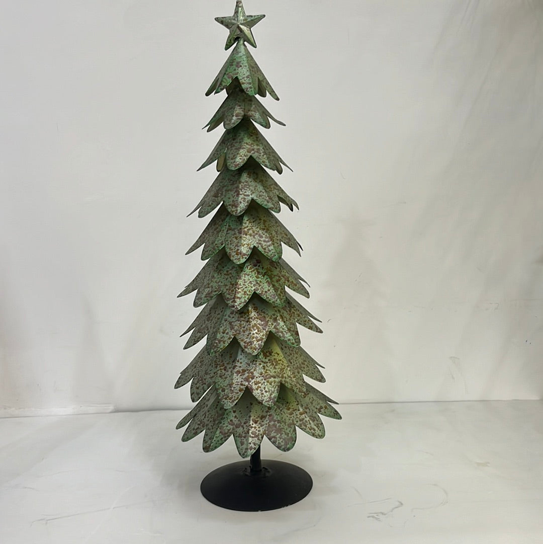 Green Gold spot Christmas tree