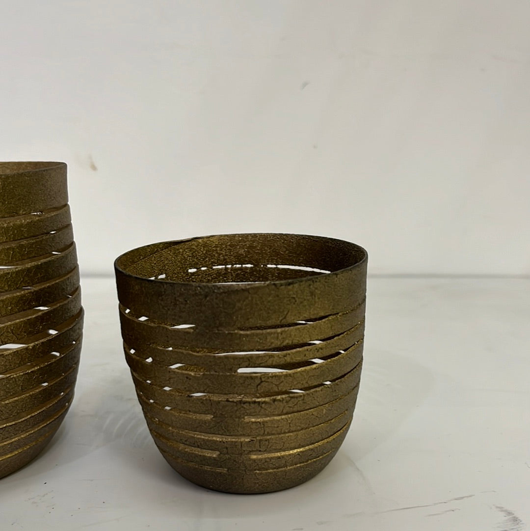 Spring pots set of 2