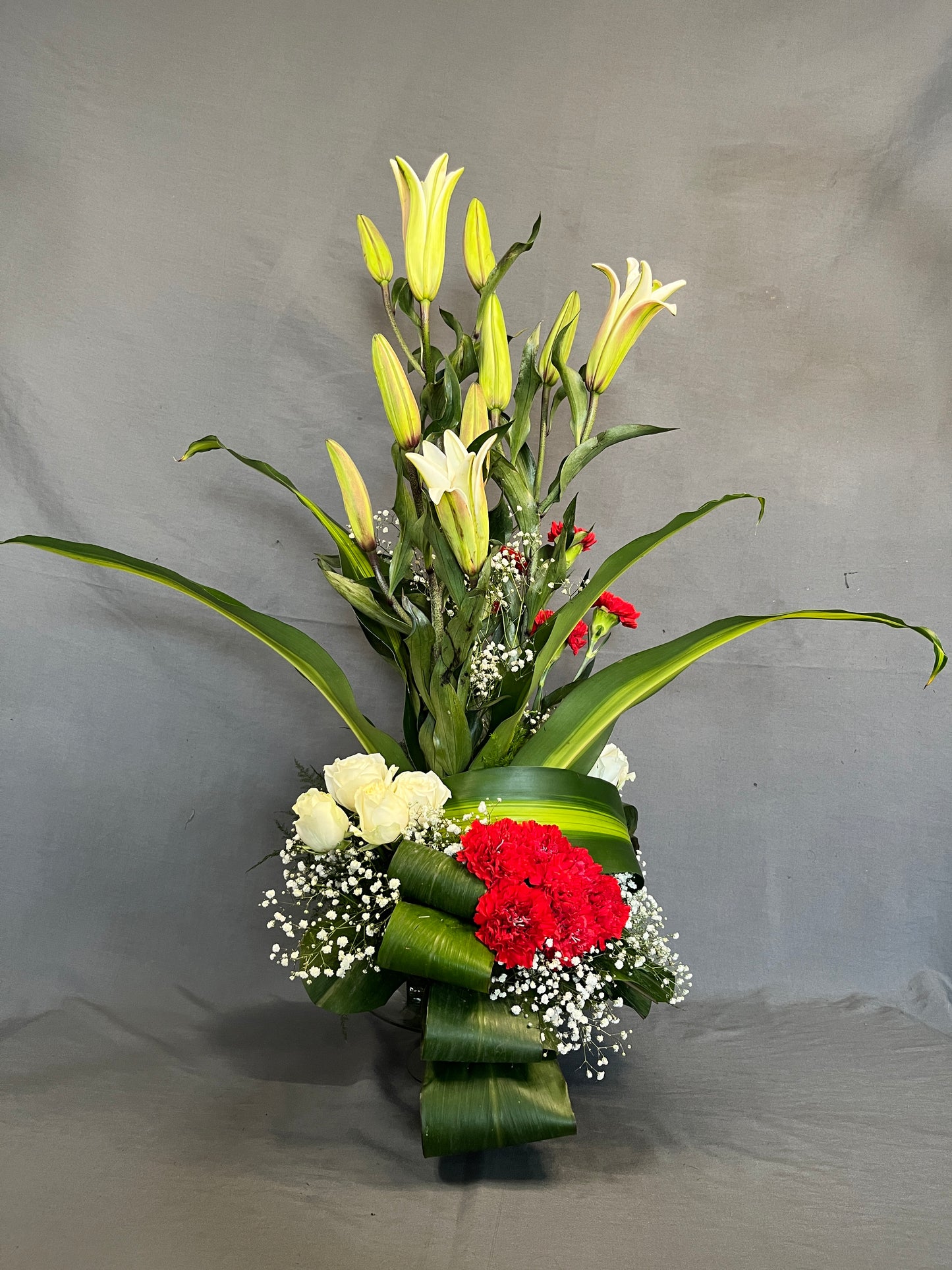 Majestic Melody- Flower Vase arrangement