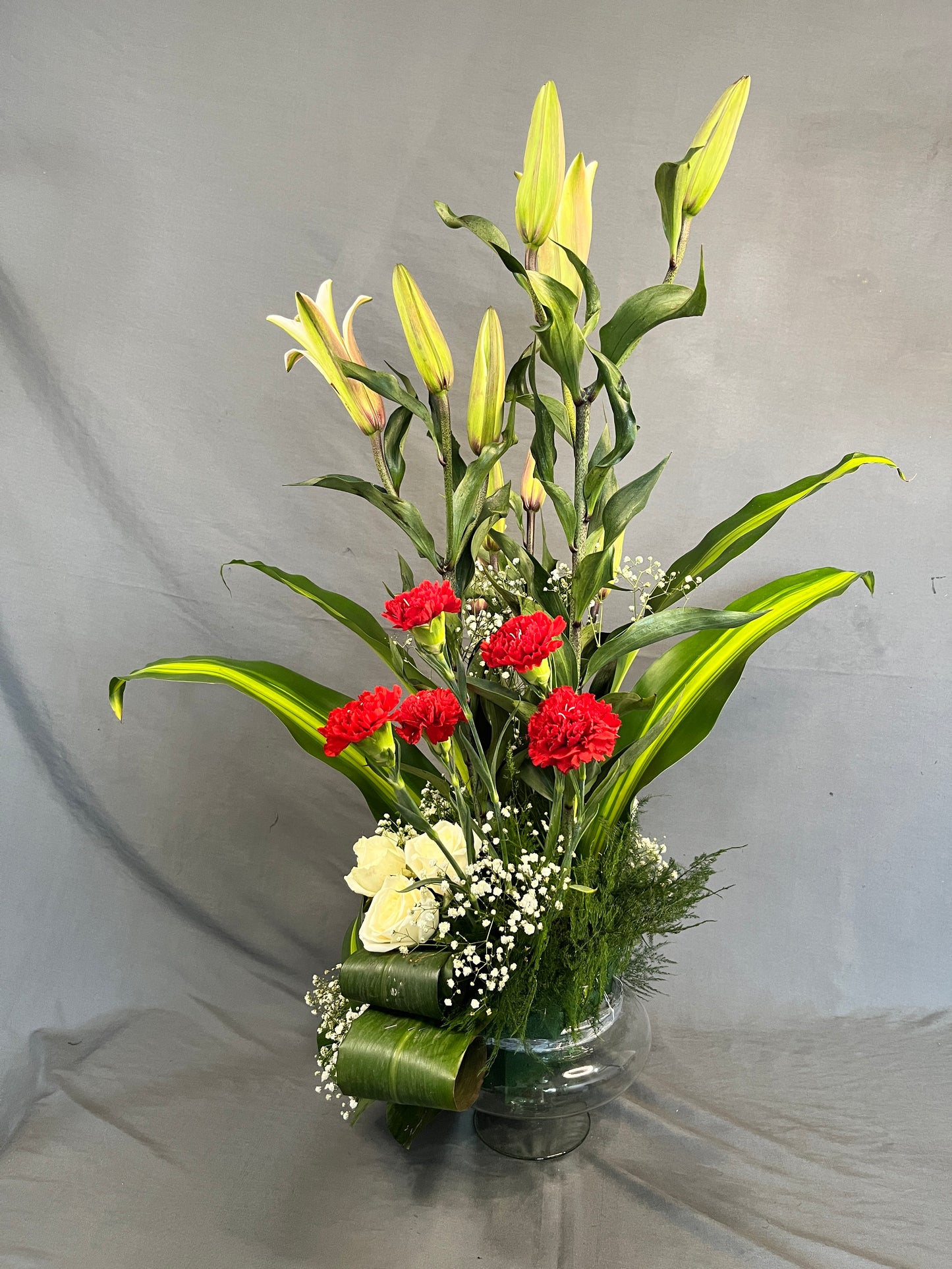 Majestic Melody- Flower Vase arrangement