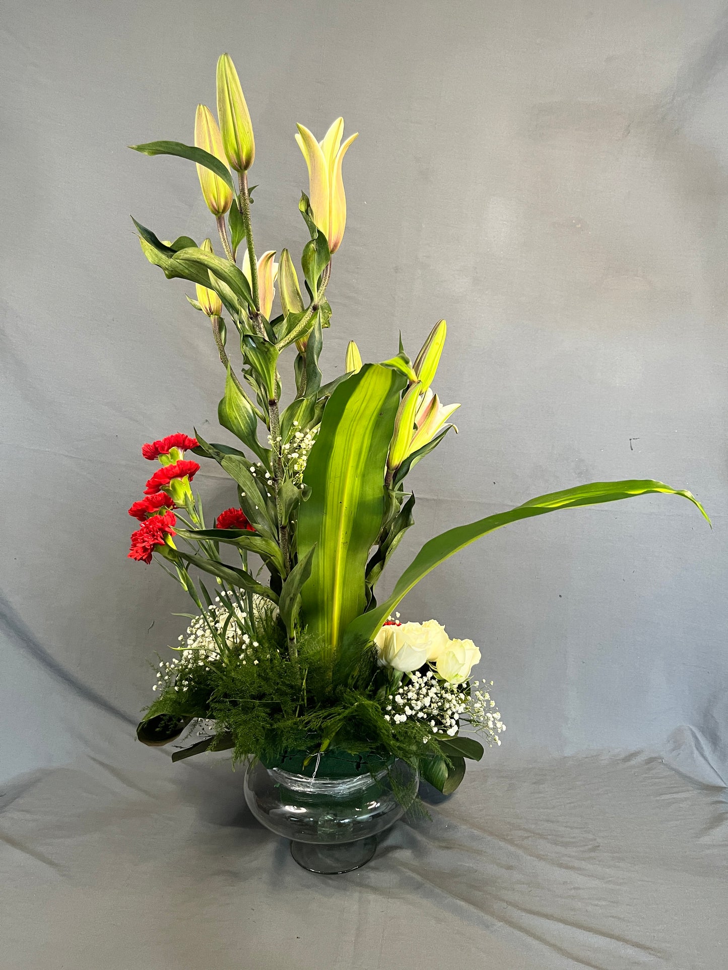 Majestic Melody- Flower Vase arrangement