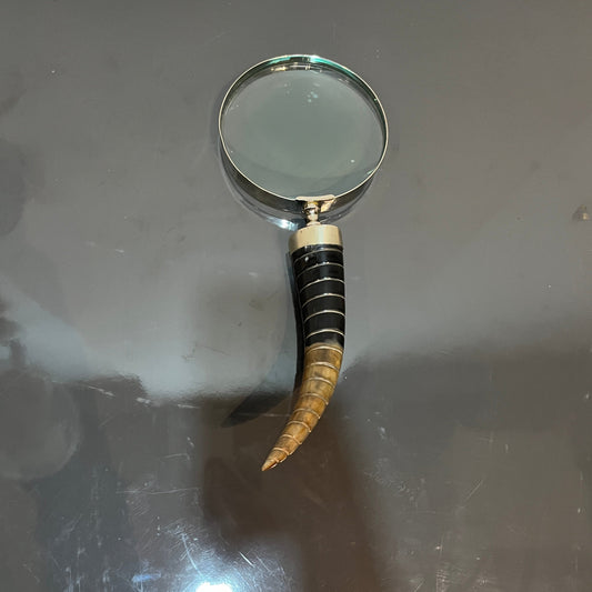 Magnifine Glass with Horn handle