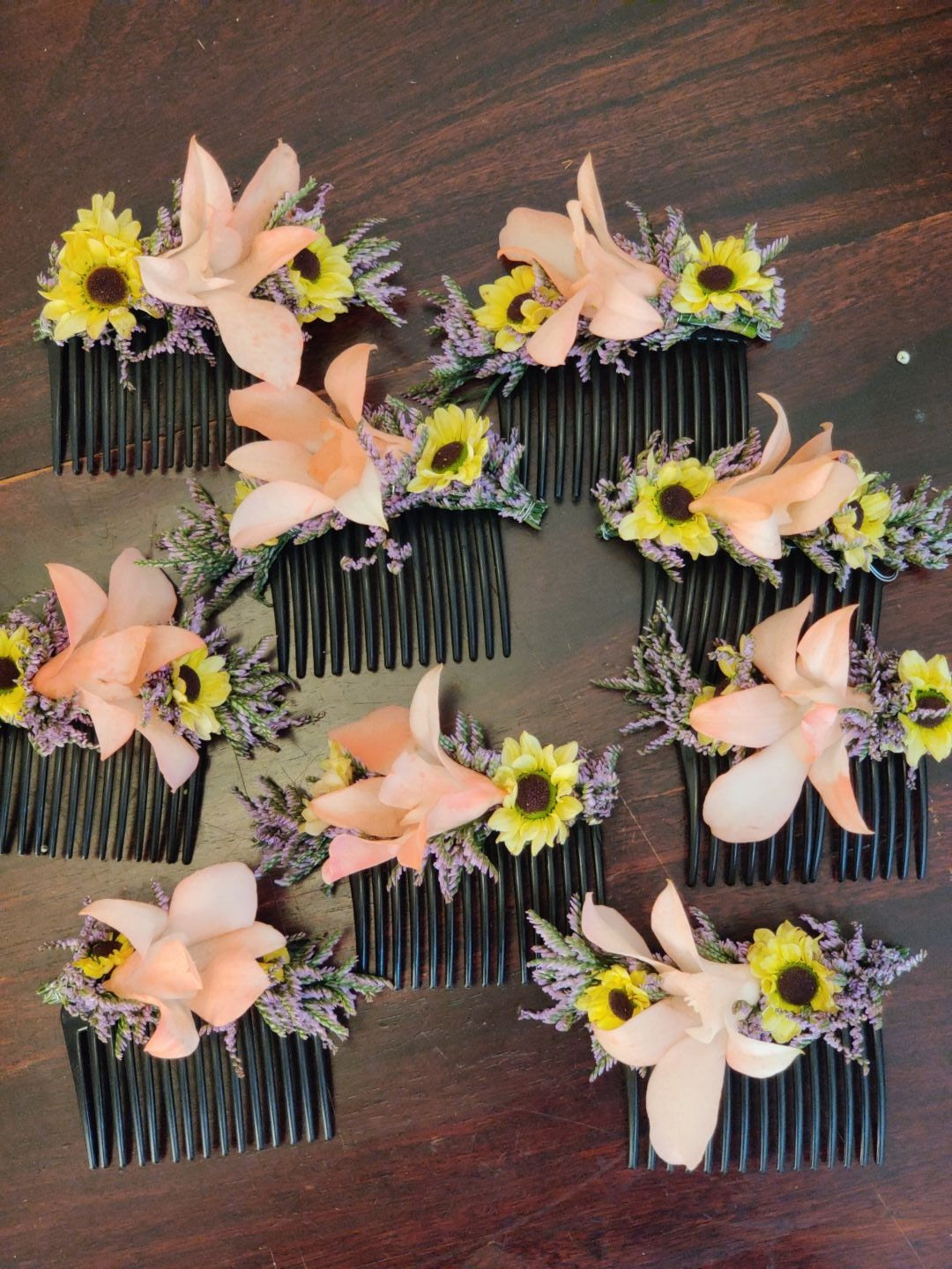 Floral Combs Florenzaa