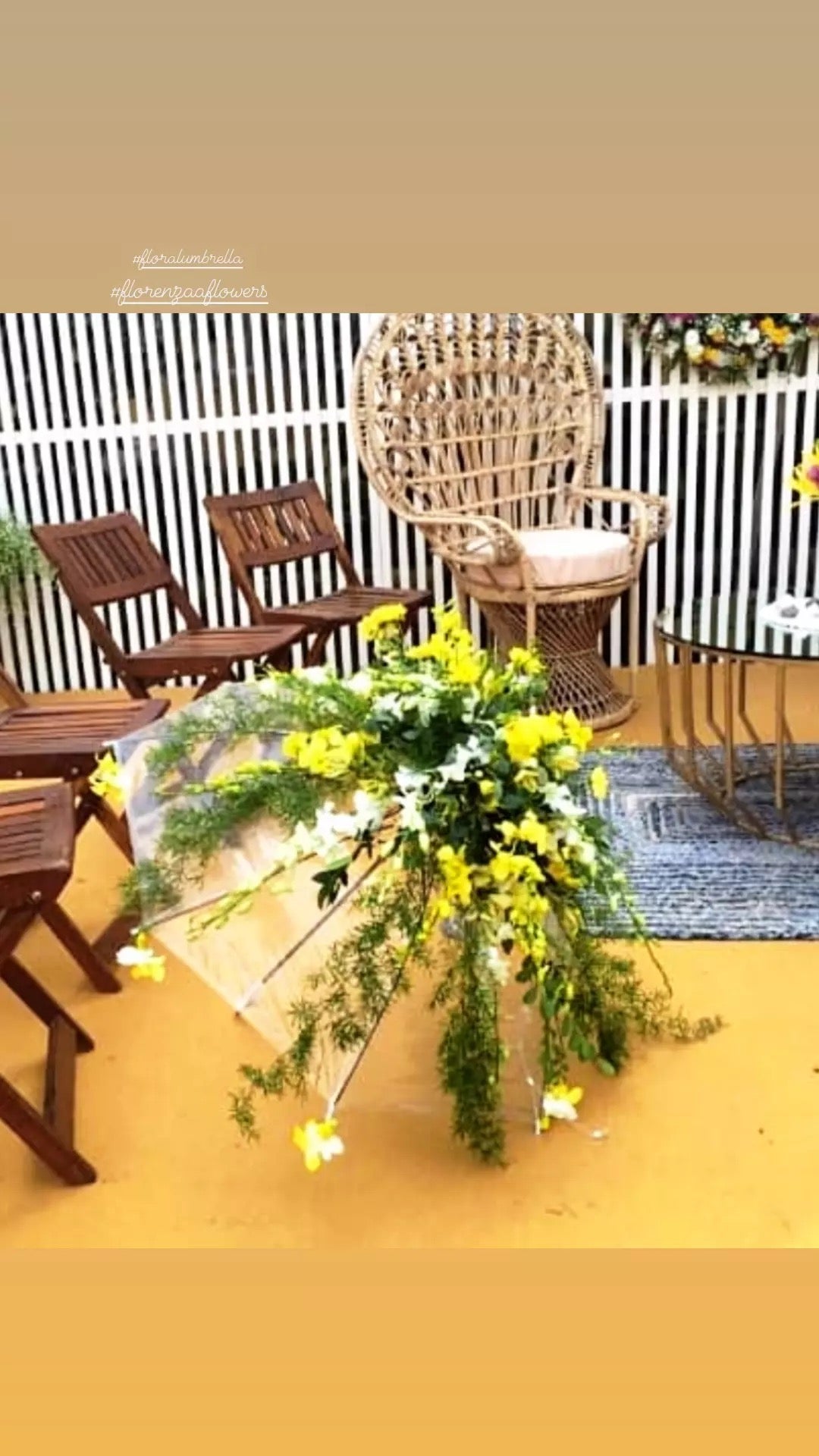 Floral Umbrella Florenzaa