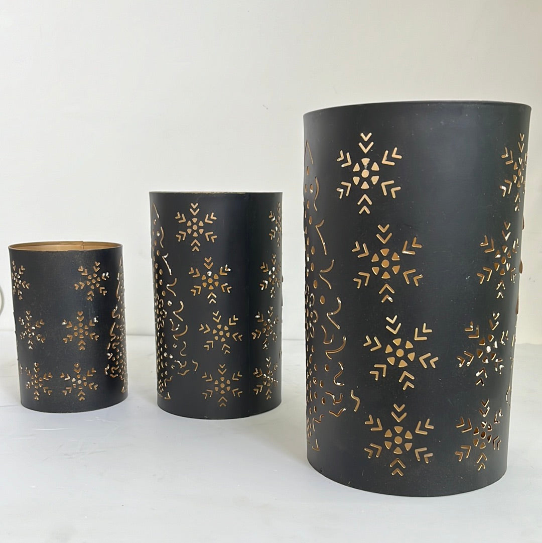 Set of 3 candle pot