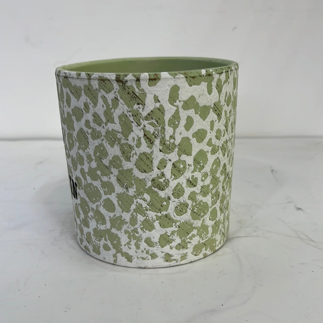 Ceramic Green Plant Pots