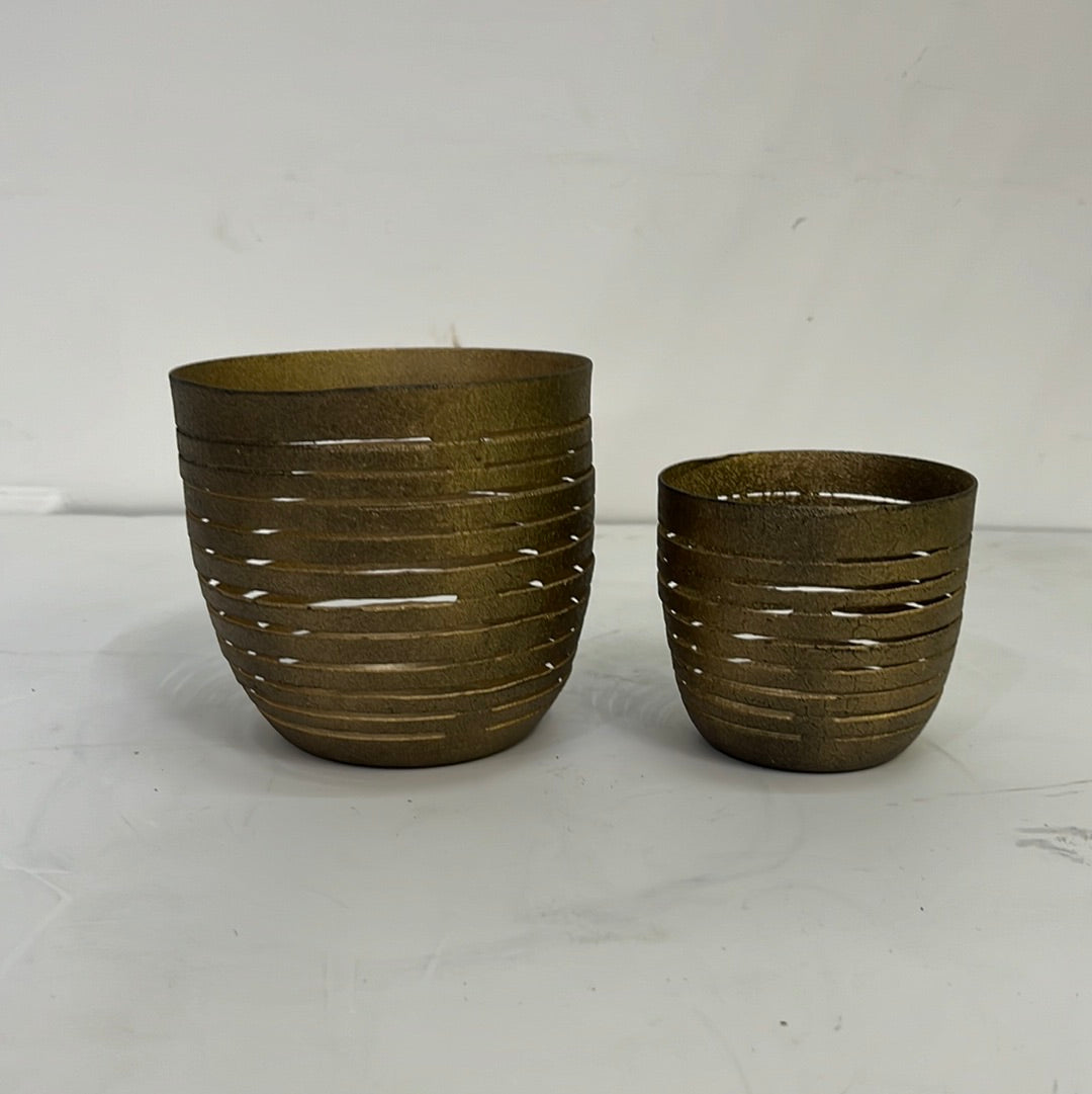 Spring pots set of 2