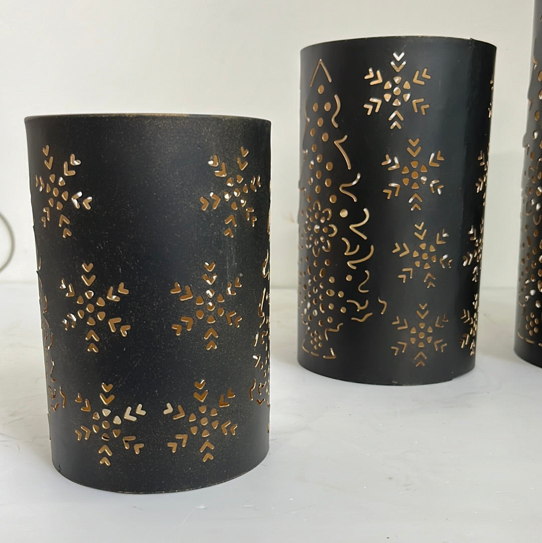 Set of 3 candle pot